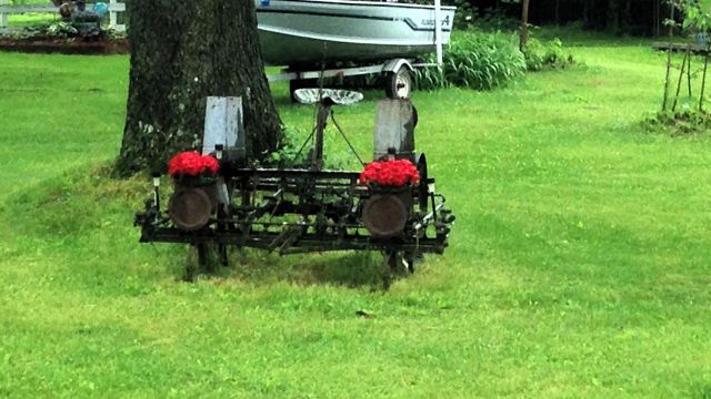 antique farm equipment