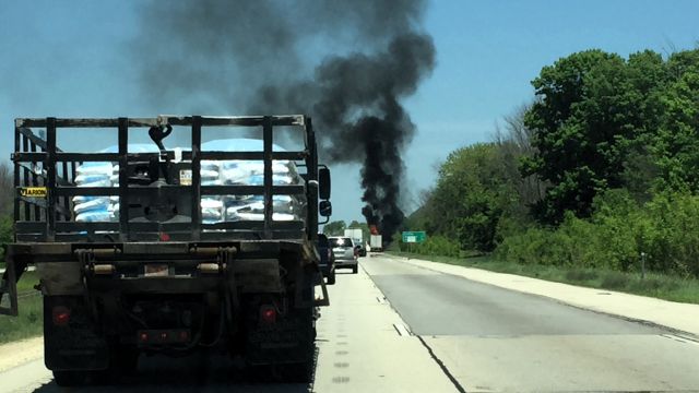 smoking car accident