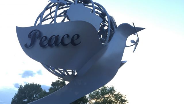 peace sculpture