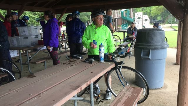 Bob at the rest area.