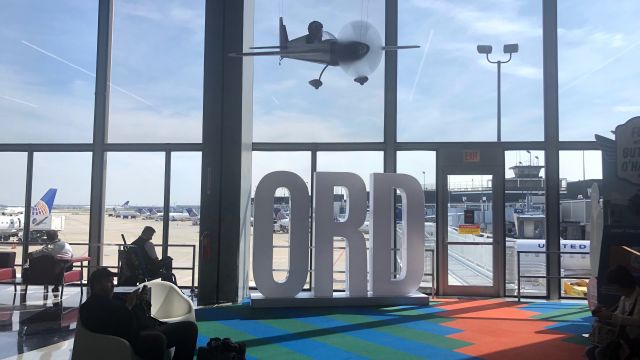 O'Hare Airport Sign