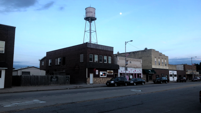 old fashioned water tower