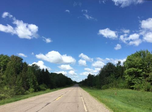 road leading off into the distance