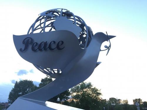 peace sculpture