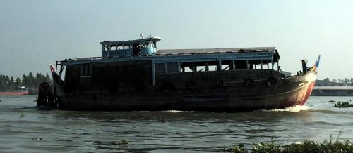 boat on river