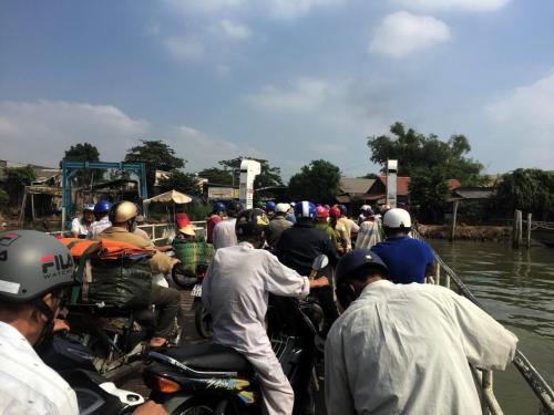 ferry passengers