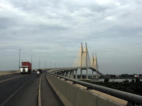 photo of suspension bridge