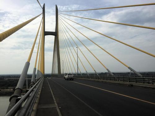 photo of suspension bridge