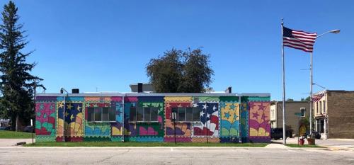 mural on post office