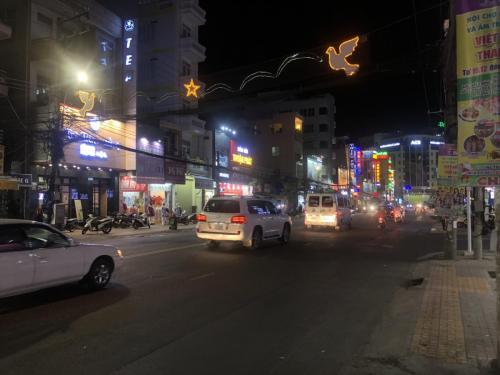 Night view of City Street