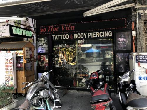 Tatoo parlor in Ho Chi Minh City